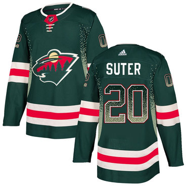 Wild 20 Ryan Suter Green Drift Fashion Adidas Jersey