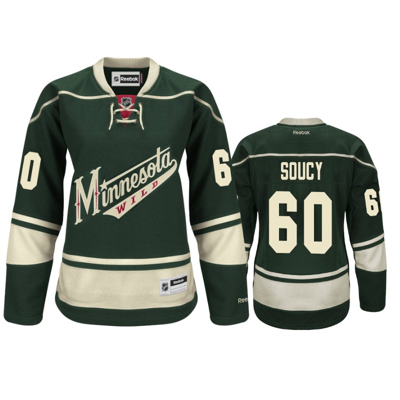 Wild Carson Soucy Green Premier Alternate Jersey