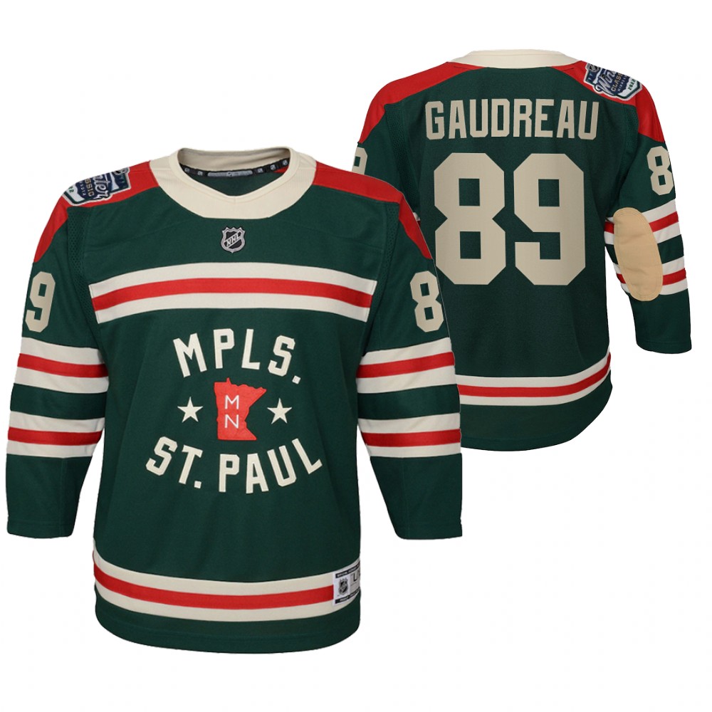 Wild Frederick Gaudreau 2022 Winter Classic Jersey Youth State of Hockey