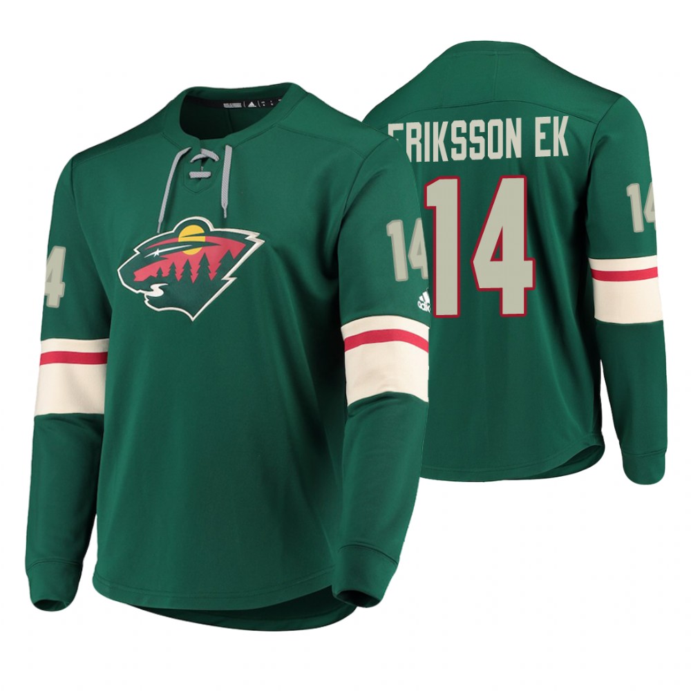 Wild Joel Eriksson Ek Green Platinum Jersey