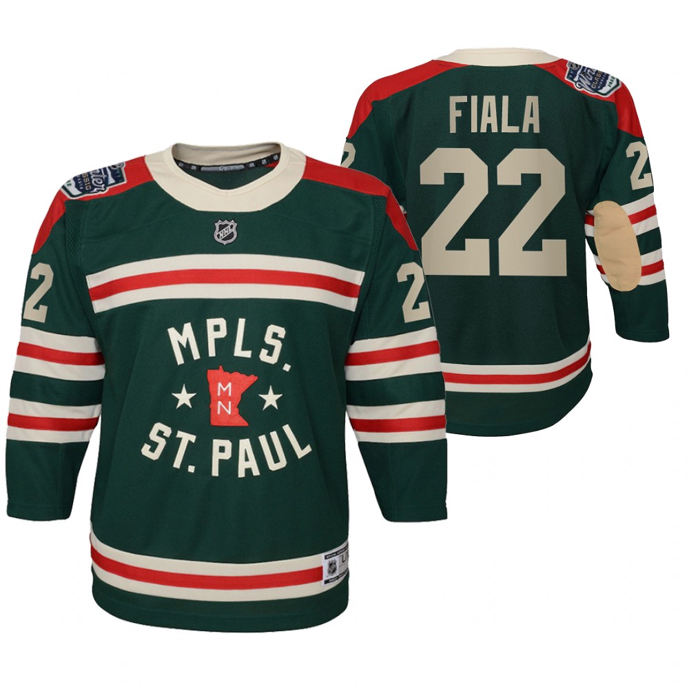 Wild Kevin Fiala 2022 Winter Classic Jersey Youth State of Hockey