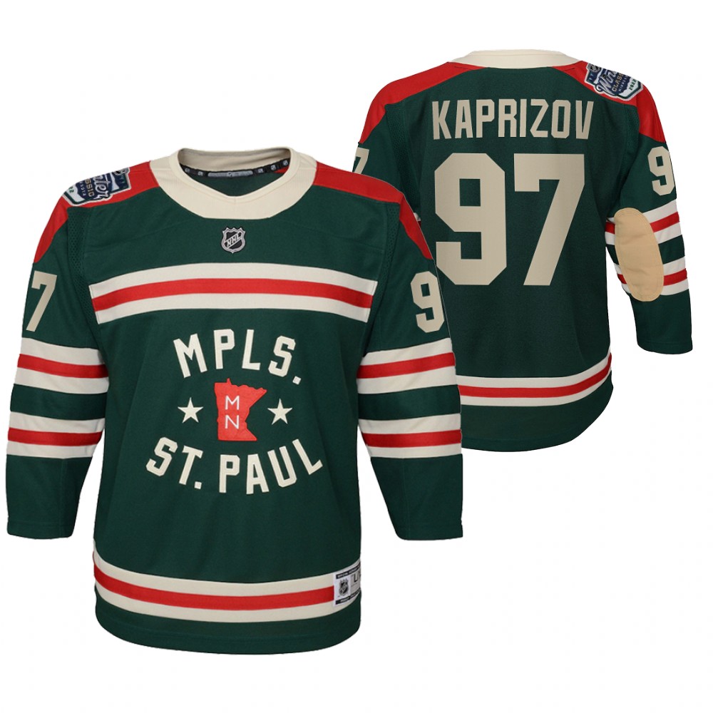 Wild Kirill Kaprizov 2022 Winter Classic Jersey Youth State of Hockey