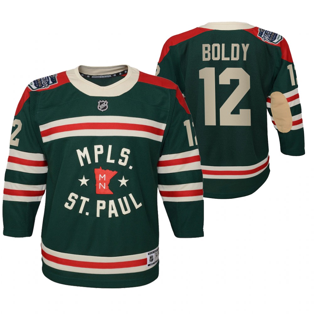 Wild Matthew Boldy 2022 Winter Classic Jersey Youth State of Hockey