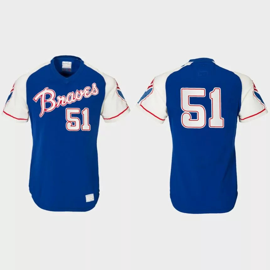 Will Smith Atlanta Braves Heritage Throwback Jersey – Royal