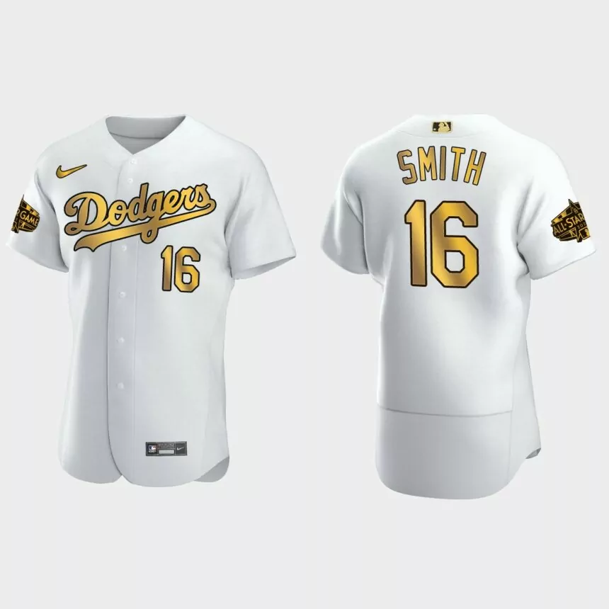 Will Smith Los Angeles Dodgers 2022 MLB All-Star Game Jersey – White Gold