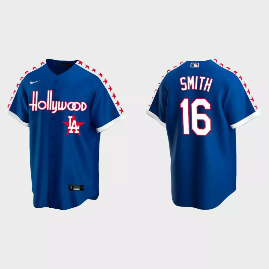 Will Smith Los Angeles Dodgers City Connect Special Edition jersey – Royal