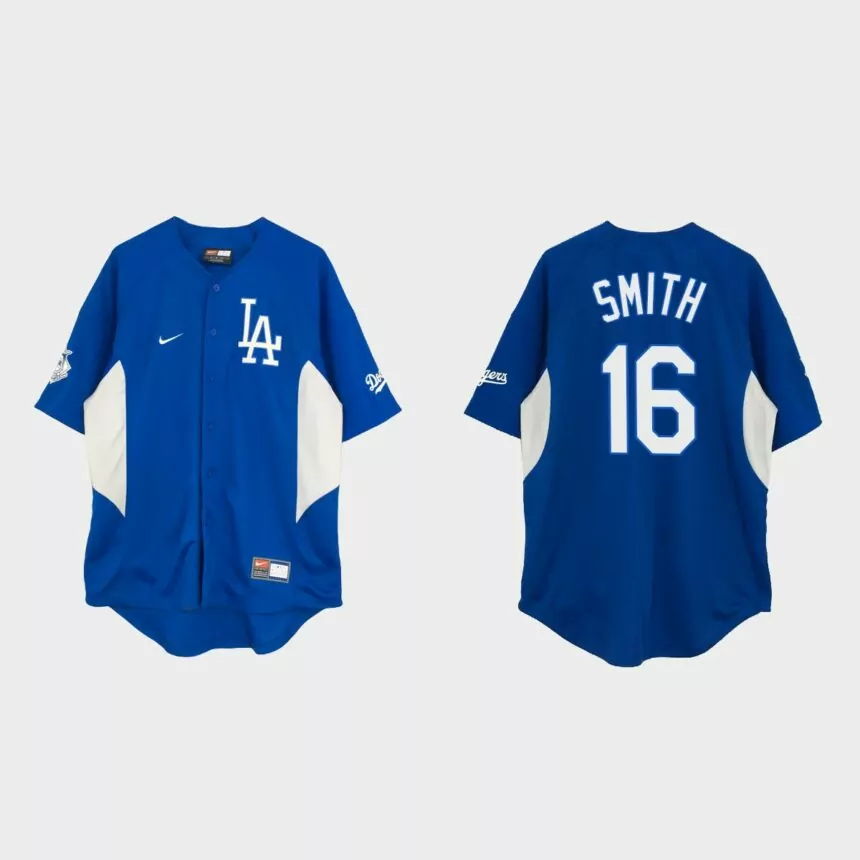 Will Smith Los Angeles Dodgers Vintage Baseball Jersey – Royal