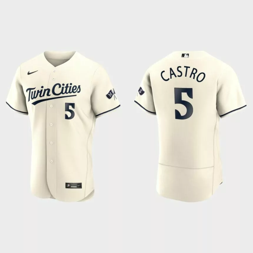 Willi Castro Minnesota Twins Authentic Jersey – Cream