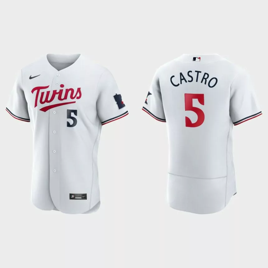 Willi Castro Minnesota Twins Authentic Jersey – White