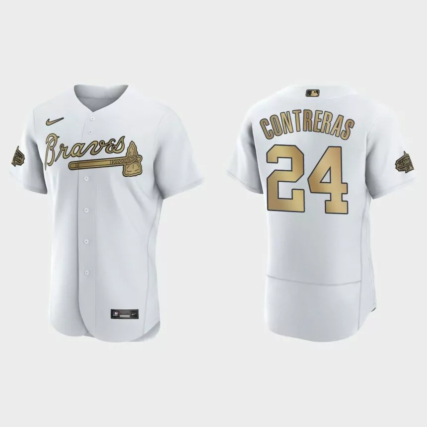 William Contreras Atlanta Braves 2022 MLB All-Star Game Authentic Jersey – White