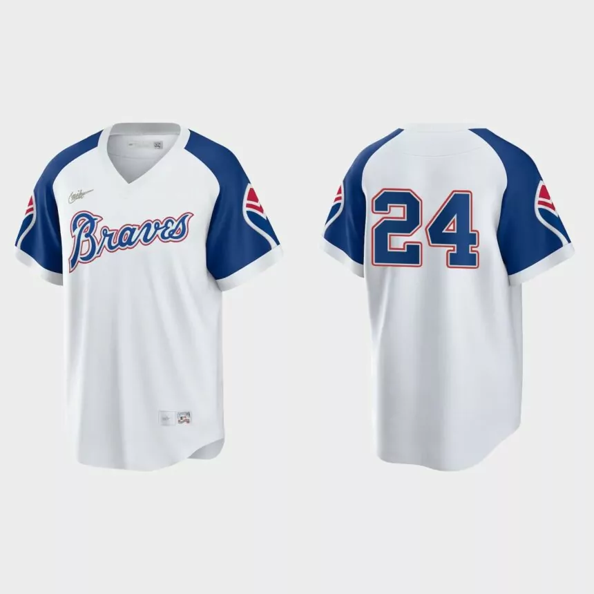 William Contreras Atlanta Braves Cooperstown Home Jersey – White