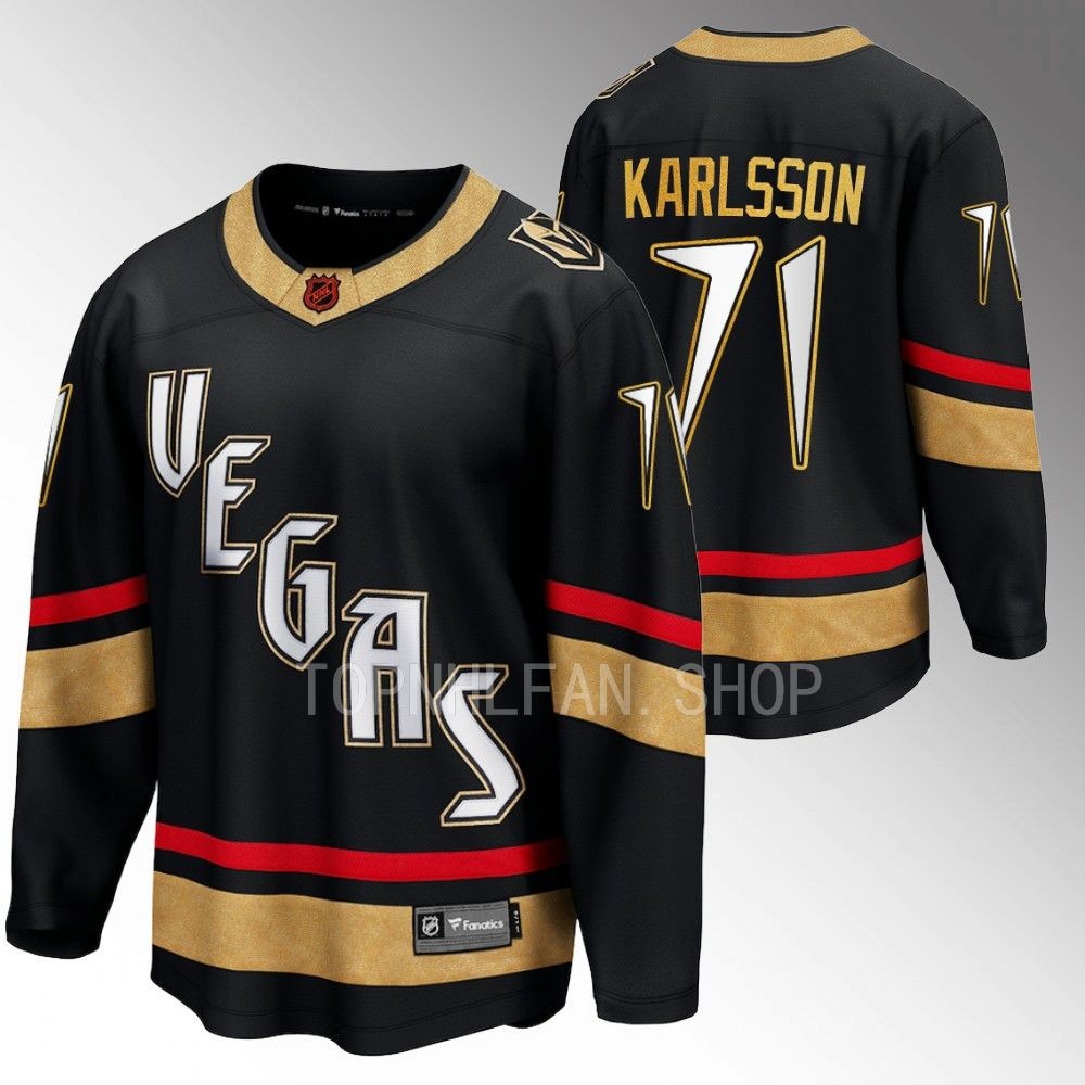 William Karlsson Vegas Golden Knights Jersey Special Edition 2.0 Black 2022 Breakaway Player