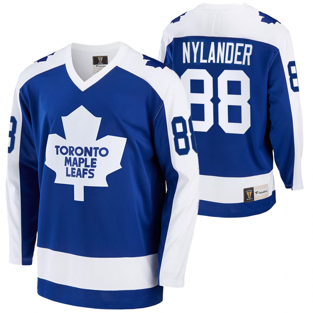 William Nylander Jersey Toronto Maple Leafs Vintage Blue Replica