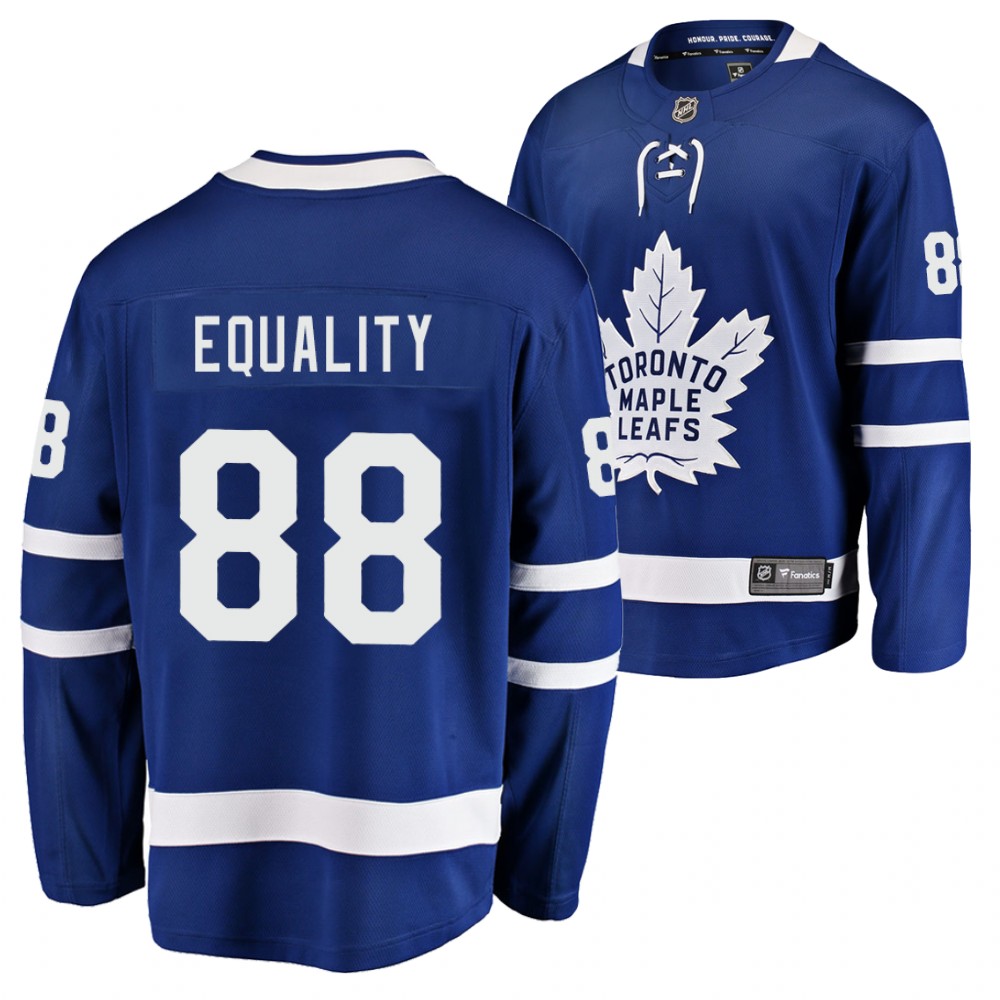 William Nylander Maple Leafs Blue We Skate For Equality Home Jersey