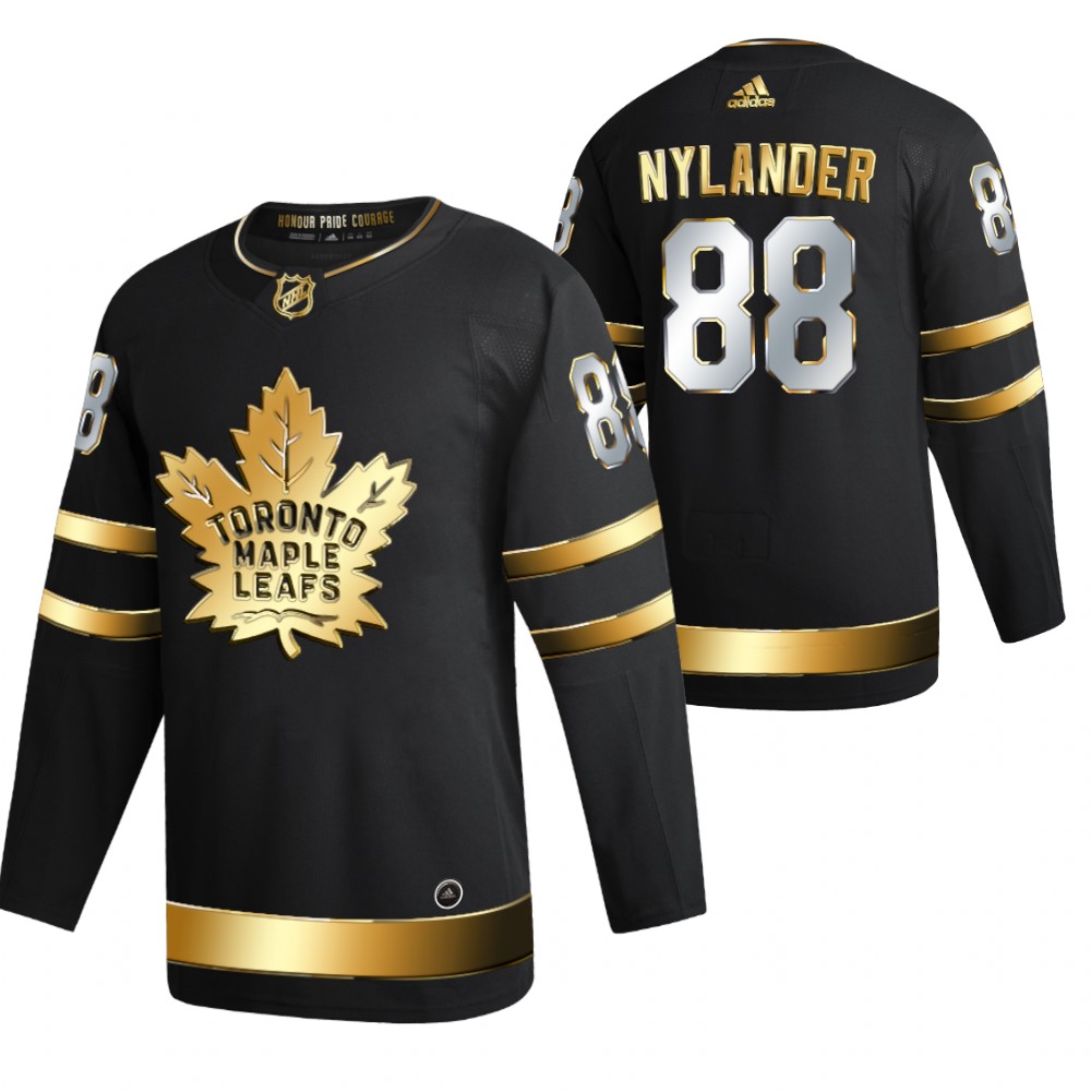 William Nylander Toronto Maple Leafs Black 2021 Golden Edition Jersey Limited Authentic