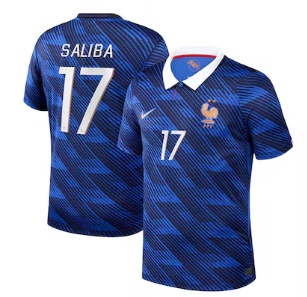 William Saliba France National Team Nike 2026 Home Stadium Replica Jersey - Blue