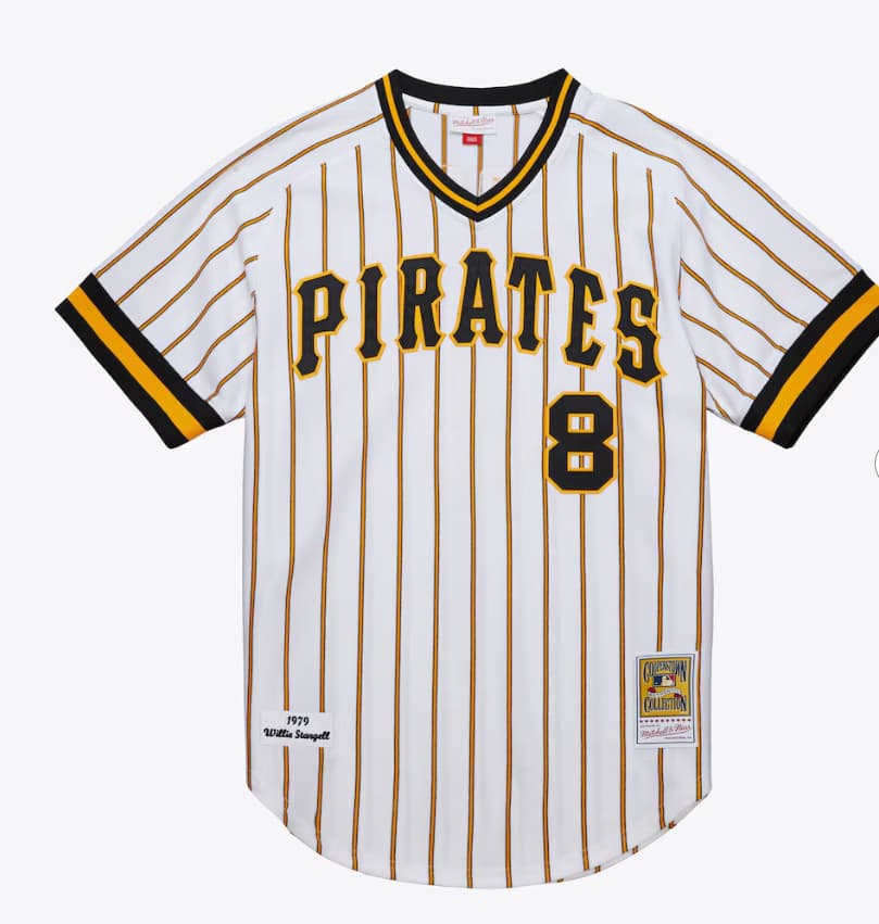 Willie Stargell Pittsburgh Pirates 1979 White Authentic Jersey