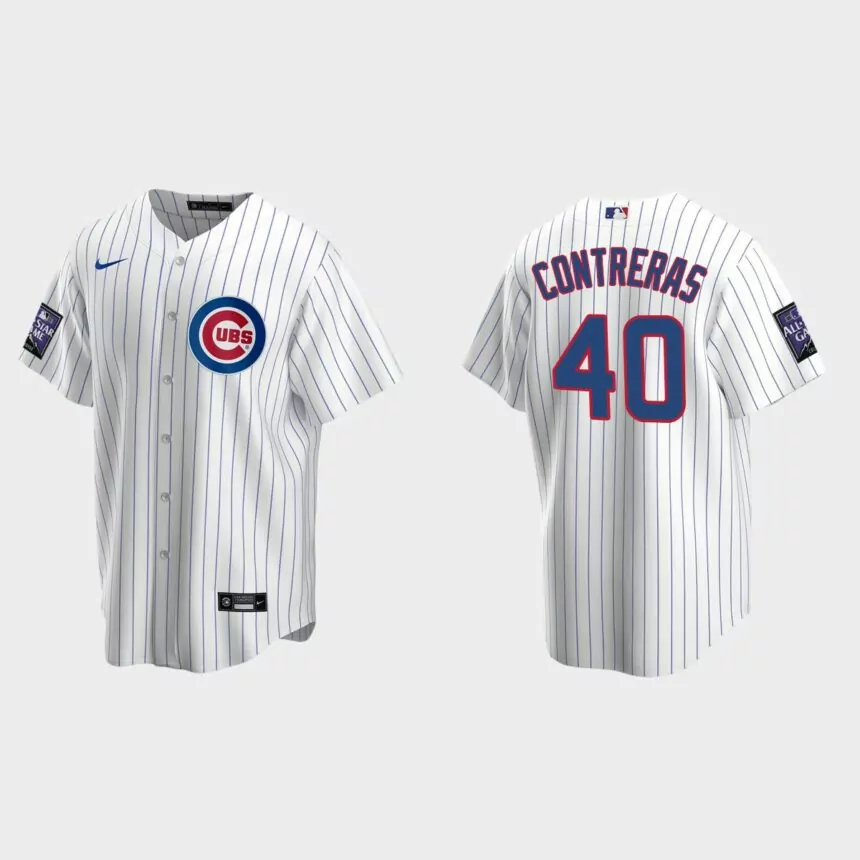 Willson Contreras Chicago Cubs 2021 All-Star Game Home Replica Jersey – White