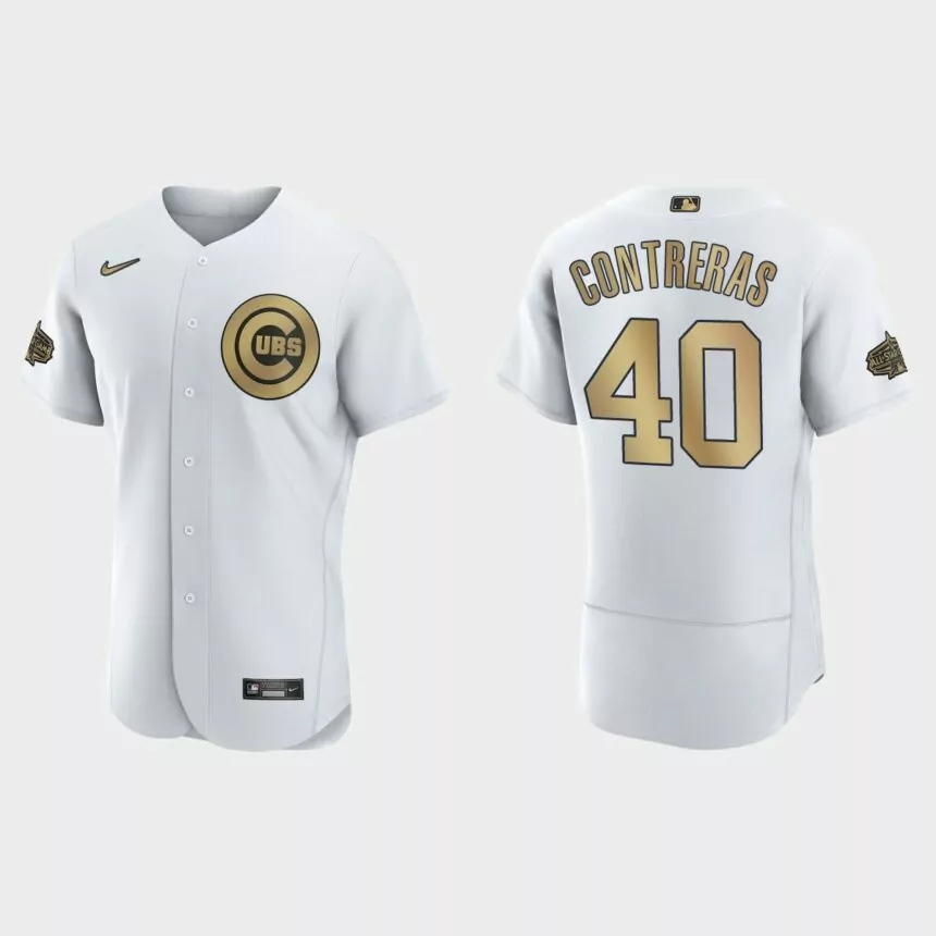 Willson Contreras Chicago Cubs 2022 MLB All-Star Game Authentic Jersey – White