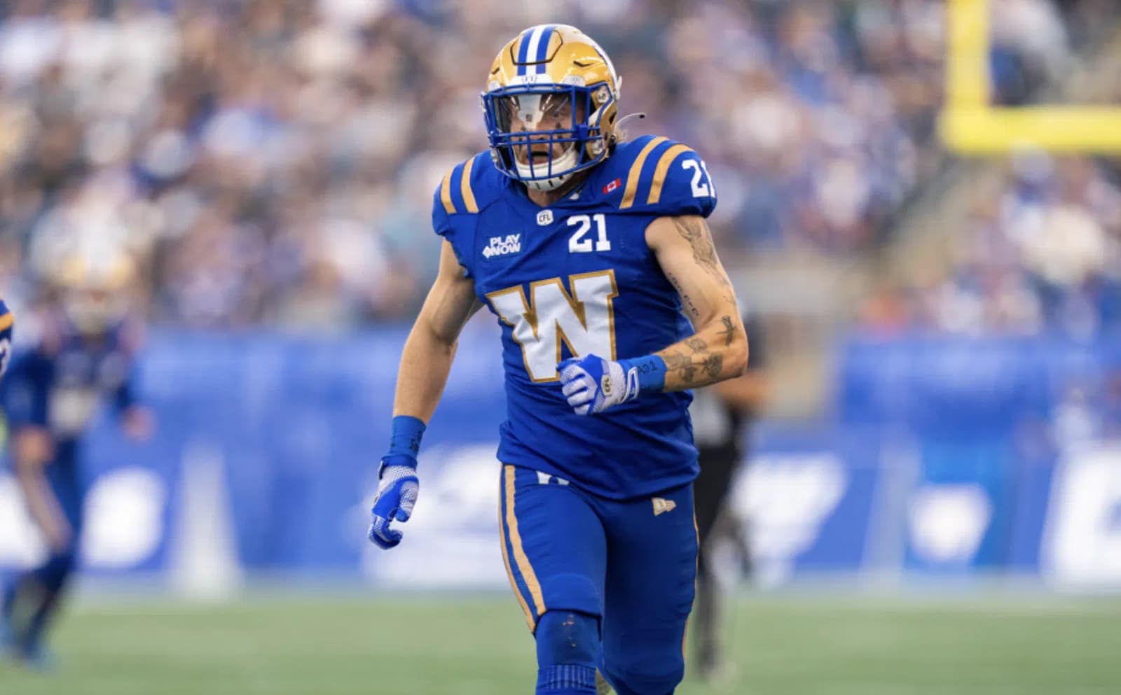 Winnipeg Blue Bombers 2026 Custom football Jersey