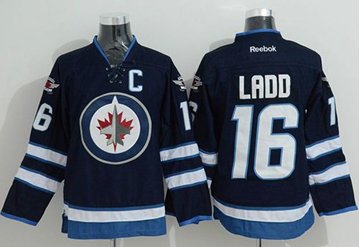 Winnipeg Jets #16 Andrew Ladd Stitched Dark Blue 2011 Style NHL Jersey