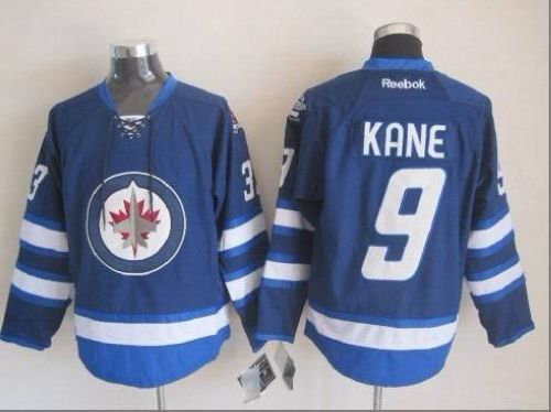 Winnipeg-Jets #9 Evander Kane Dark Blue 2011 Style Stitched NHL Jersey