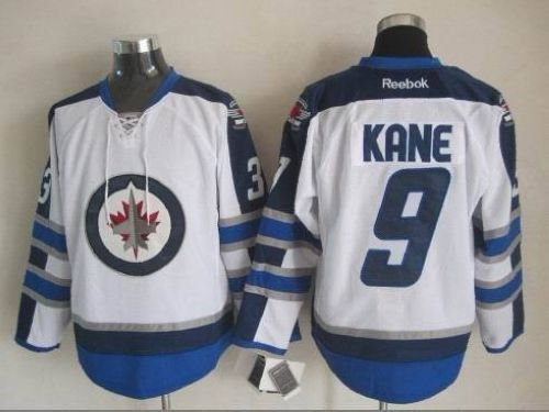 Winnipeg-Jets #9 Evander Kane White 2011 Style Stitched NHL Jersey