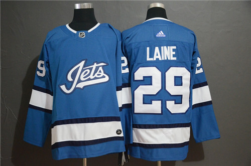 Winnipeg Jets 29 Patrik Laine Blue Alternate Adidas Jersey