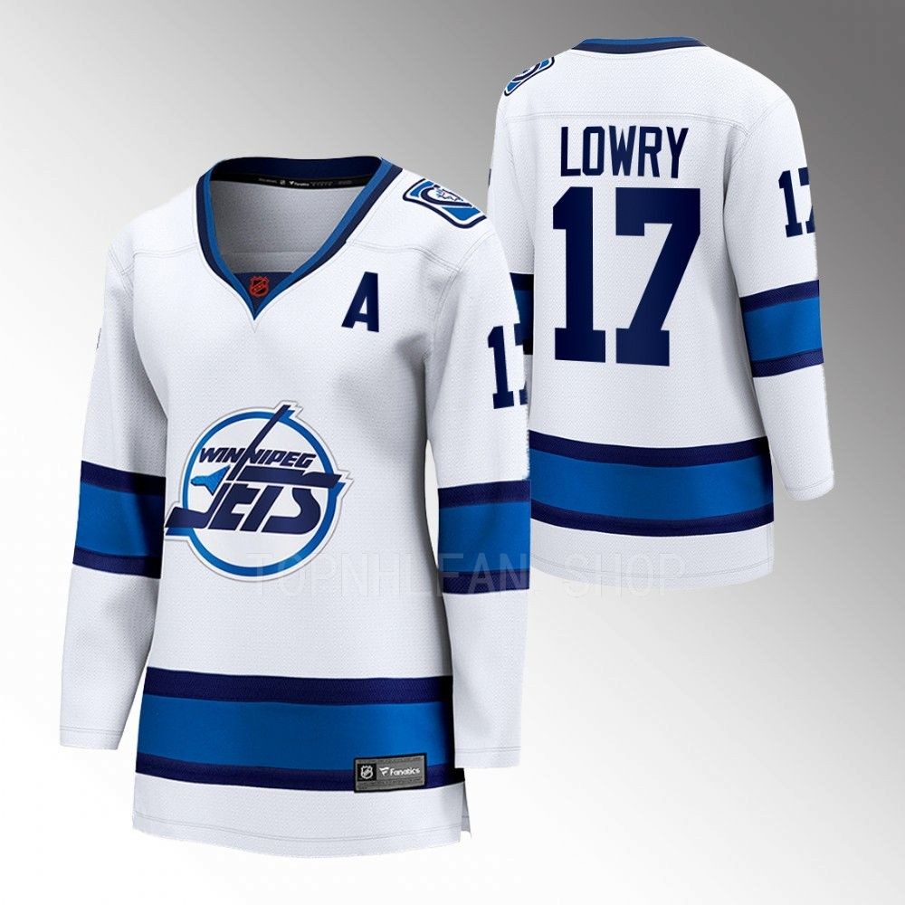 Winnipeg Jets Adam Lowry Women White 2022 Special Edition 2.0 Jersey