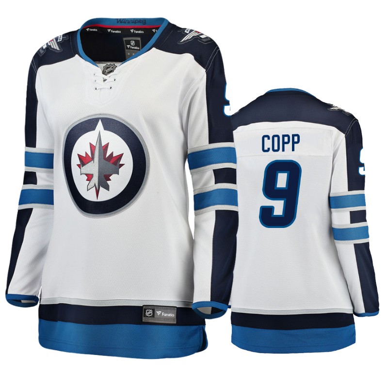 Winnipeg Jets Andrew Copp White Breakaway Fanatics Branded Jersey