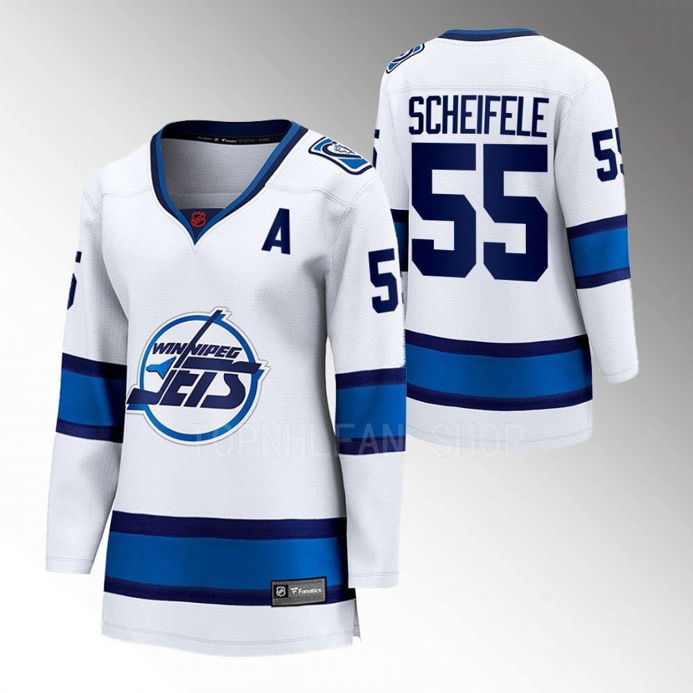 Winnipeg Jets Mark Scheifele Women White 2022 Special Edition 2.0 Jersey