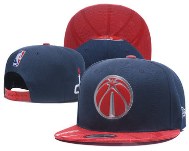 Wizards Team Logo Navy Adjustable Hat YD