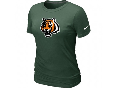 Wome Cincinnati Bengals Tean Logo D.Green T-Shirt