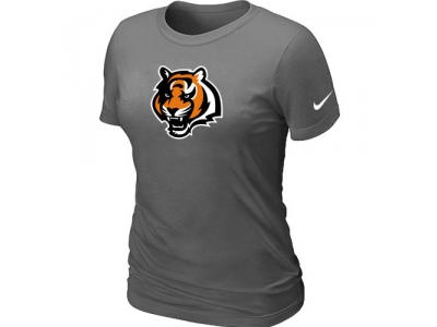 Wome Cincinnati Bengals Tean Logo D.Grey T-Shirt