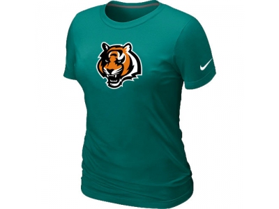 Wome Cincinnati Bengals Tean Logo L.Green T-Shirt
