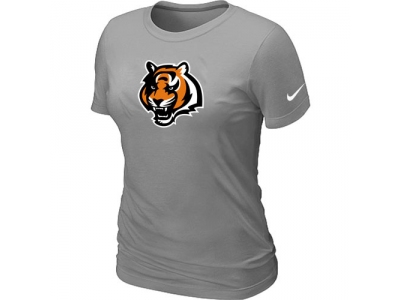 Wome Cincinnati Bengals Tean Logo L.Grey T-Shirt