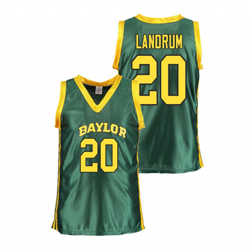 Women's Baylor Bears Green Juicy Landrum College Basketball Jersey