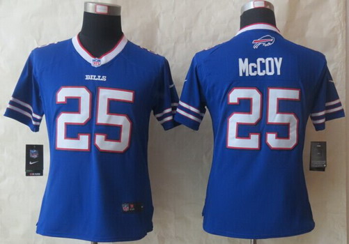 Women's Buffalo Bills #25 LeSean McCoy 2013 Light Blue Nike Limited Stitched Jersey