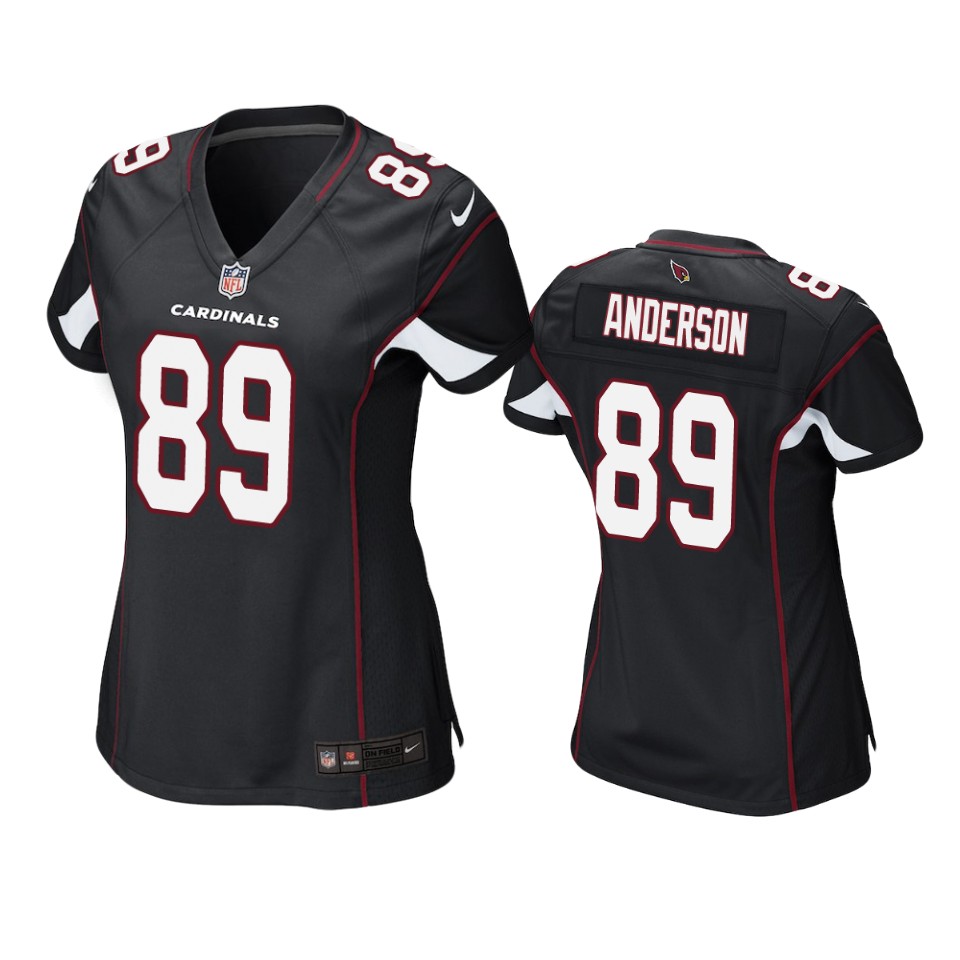 Women's Cardinals Black Stephen Anderson Game Jersey