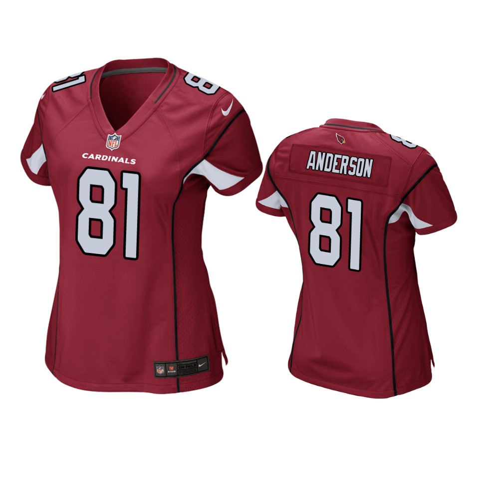 Women's Cardinals Cardinal Robby Anderson Game Jersey