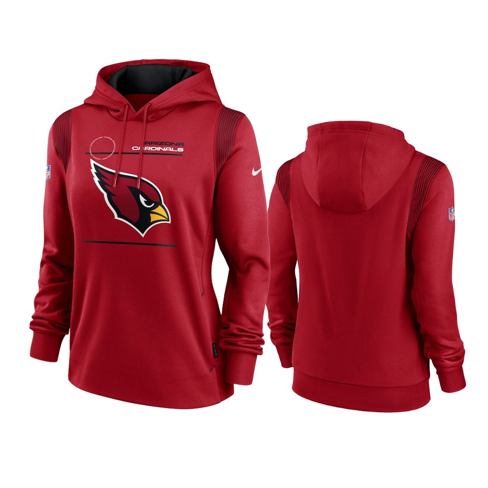 Women's Cardinals Cardinal Sideline Performance Hoodie