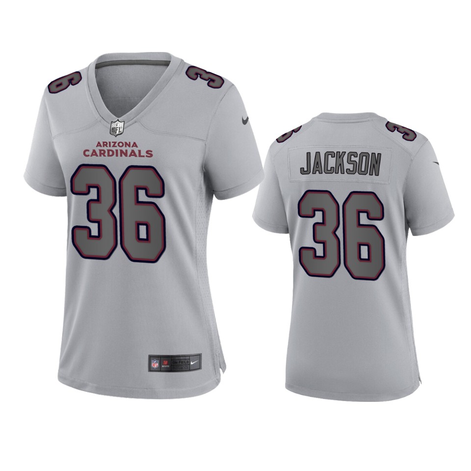 Women's Cardinals Gray Josh Jackson Atmosphere Fashion Game Jersey
