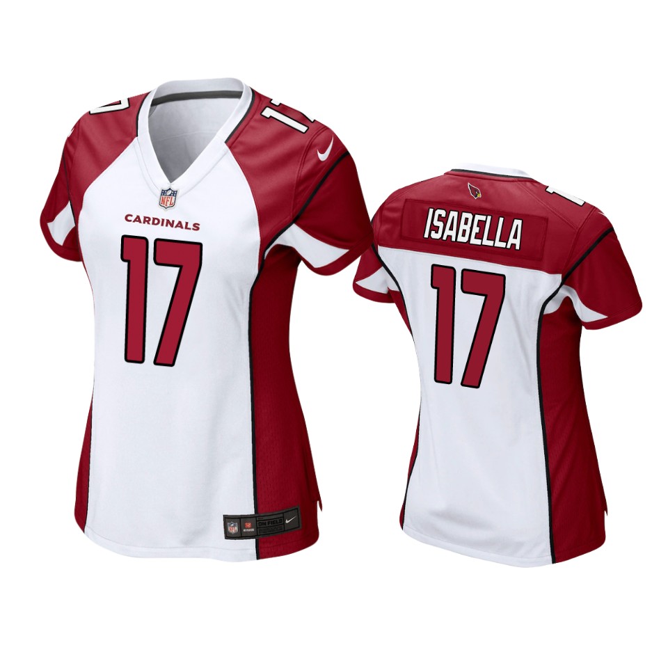 Women's Cardinals White Andy Isabella Game Jersey