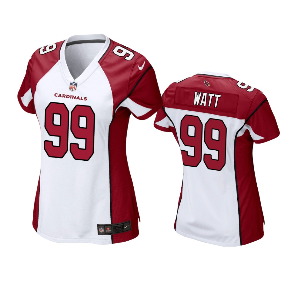 Women's Cardinals White J.J. Watt Game Jersey