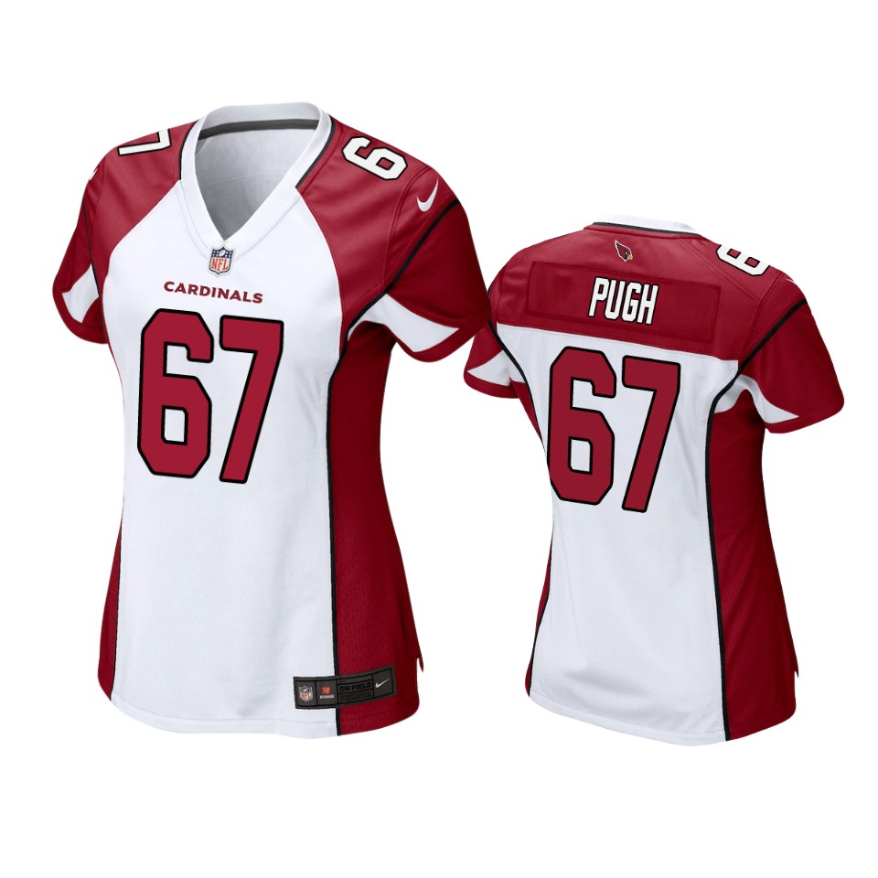 Women's Cardinals White Justin Pugh Game Jersey