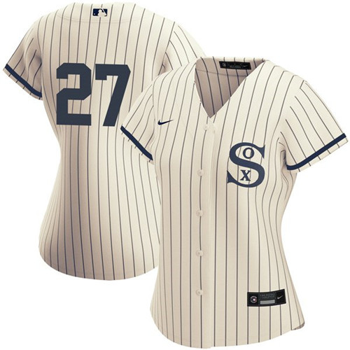 Women's Chicago White Sox Field of Dreams #27 Lucas Giolito Cream Jersey