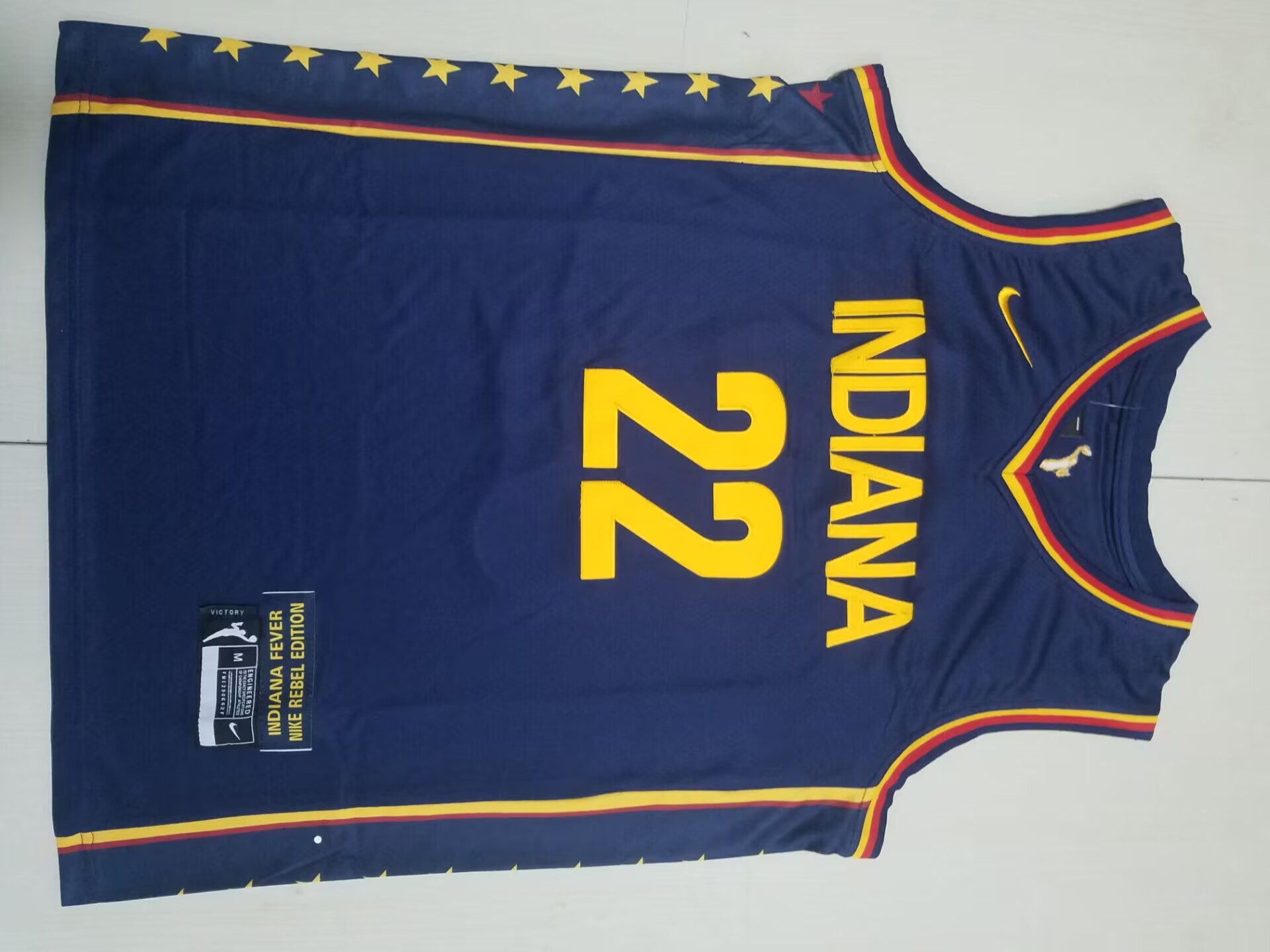 Women's Indiana Fever #22 Caitlin Clark Black Stitched Jersey 2