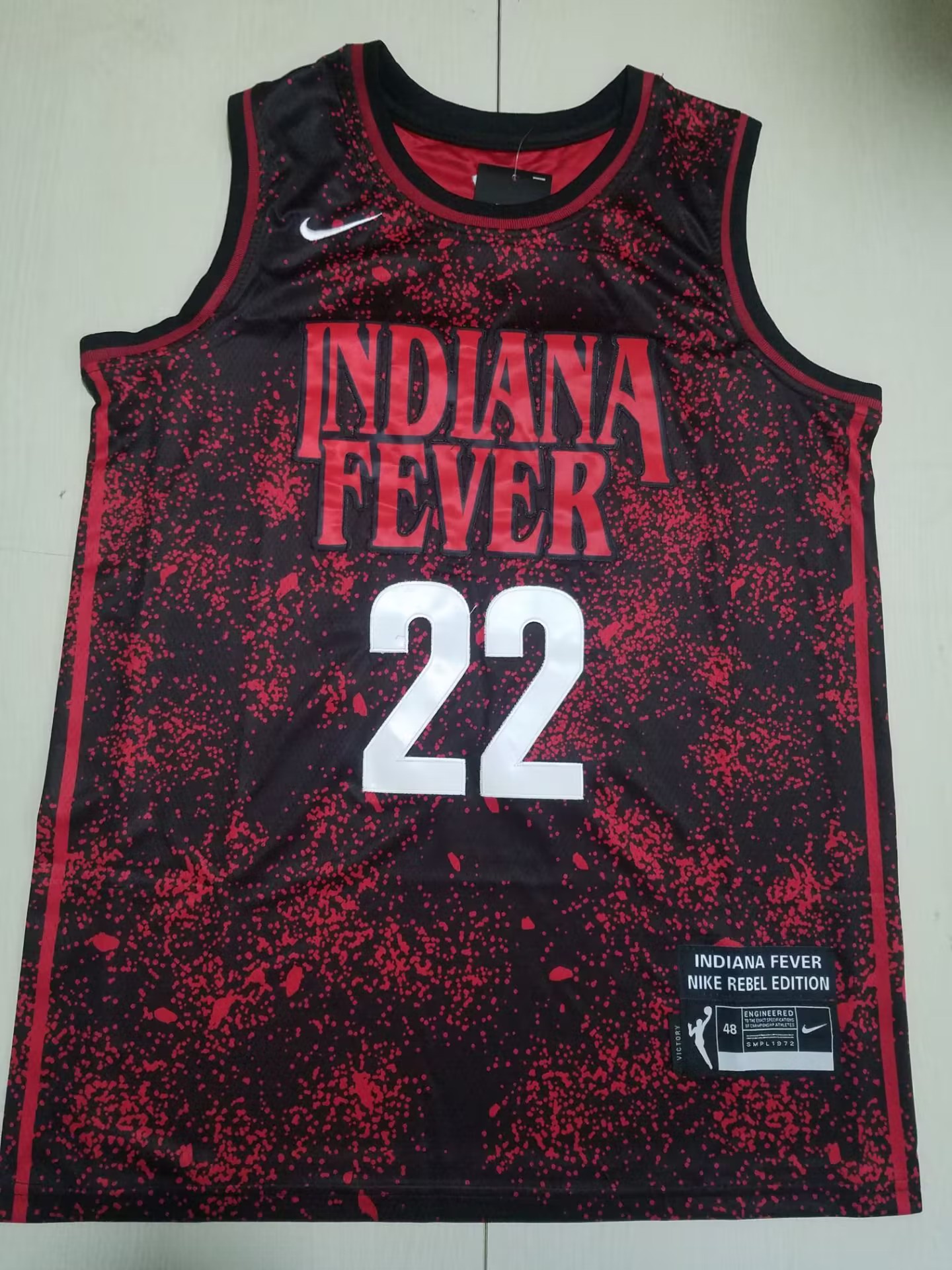 Women's Indiana Fever #22 Caitlin Clark Black Stitched Jersey 4