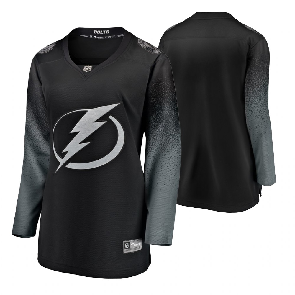 Women's Lightning # Fanatics Branded Alternate Jersey Black