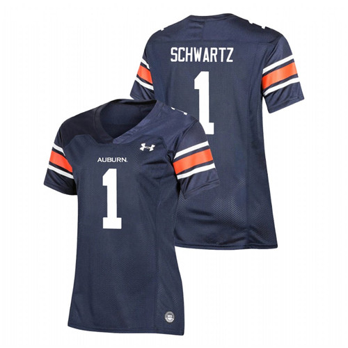 Women's Navy Auburn Tigers Anthony Schwartz Replica Football Jersey